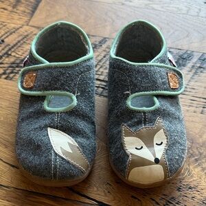 See Kai Run Gray Fox Slippers